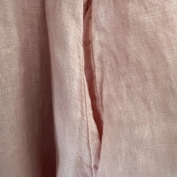 PRIV x Jillian Harris Hampton Linen Dress In Light Pink Size XS - Picture 9 of 11
